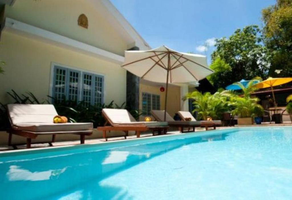Villa Srey Phnom Penh Bagian luar foto