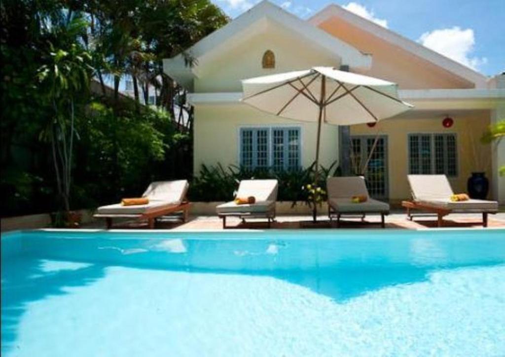 Villa Srey Phnom Penh Bagian luar foto